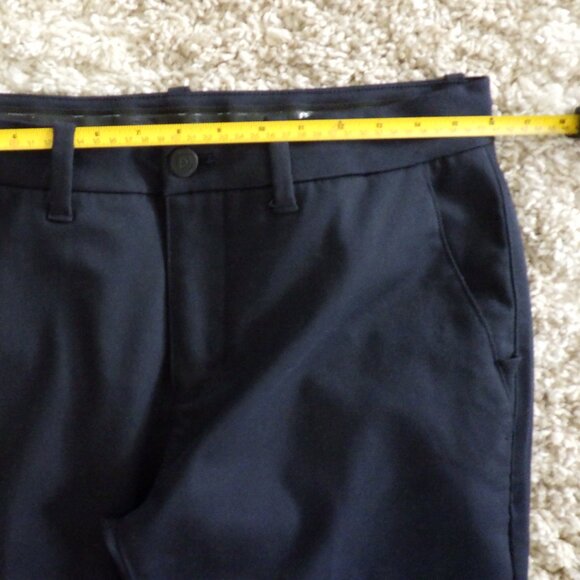 Du/er Duer Men's Slacks Dress Pant Navy Blue 32x32 Blue Straight Leg Casual NWOT - Picture 10 of 13